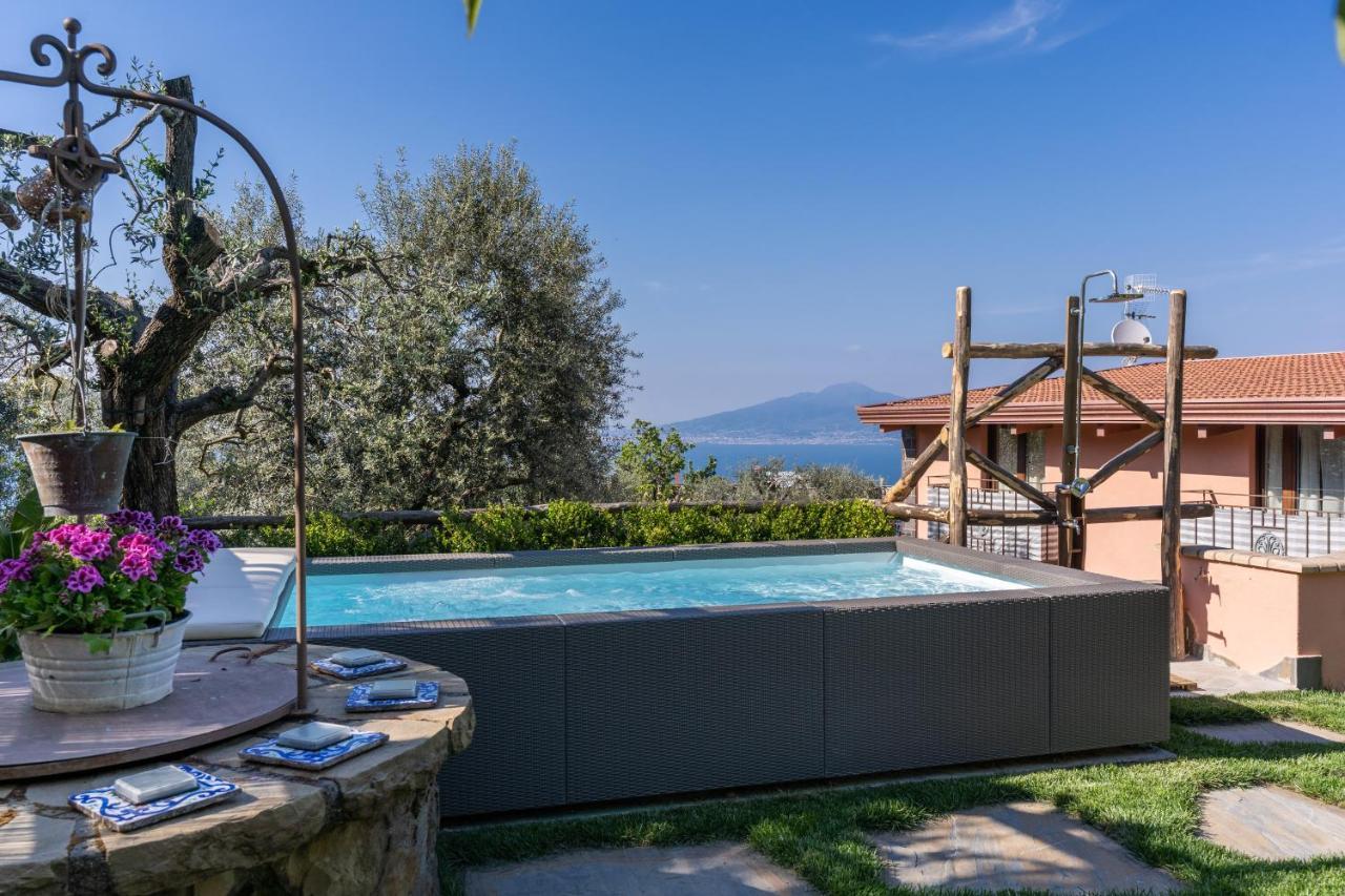Villa Caruso Private Heated Pool & Sea View Sorrento Buitenkant foto