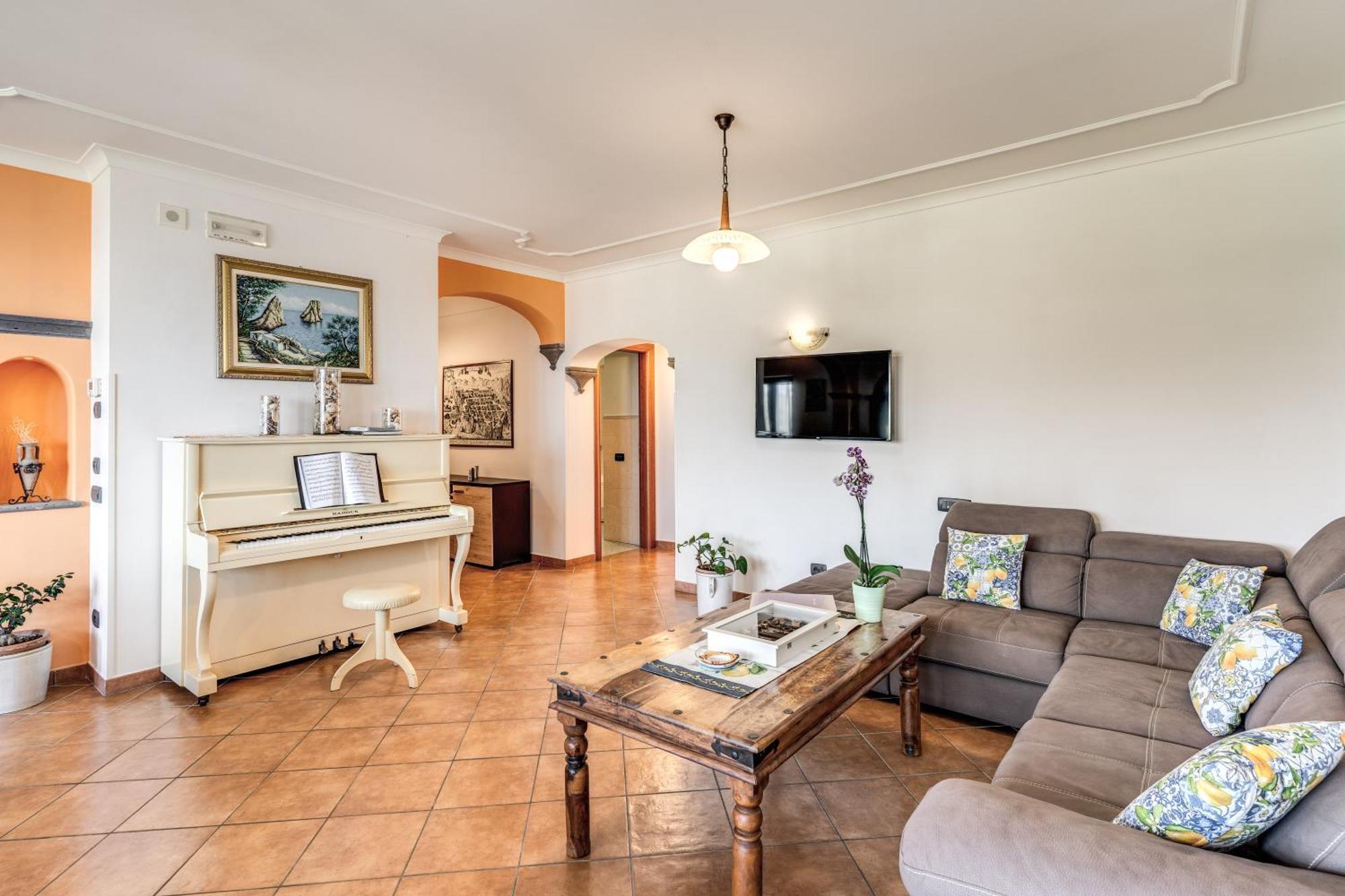 Villa Caruso Private Heated Pool & Sea View Sorrento Buitenkant foto